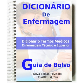 Dicionário Termos Médicos Enfermagem Técnico Superior Saúde