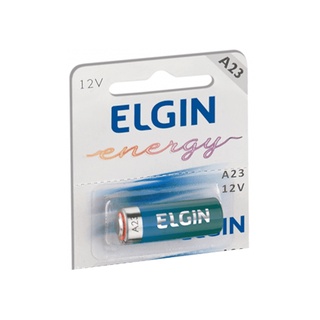 1 Un. Pilha Bateria Alcalina Energy 12v A23 Elgin Controle Alarme de Portão