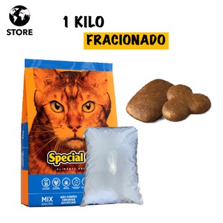 Ração Special Cat Mix Premium para Gatos Adultos 1kg ração de gato