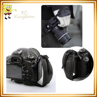 Punho de PU Camera Alça de Mão de pulso Strap Belt para Nikon para Canon DSLR Camera (6)