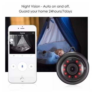 Micro Câmera Ip Mini Espiã Wi-fi Hd Visão Noturna Som Alarme Pronta Entrega (3)