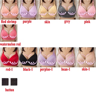 Women Sexy Thin Breathable Bras Push Up Underwear Non-wired Comfortable Plus Size (2)