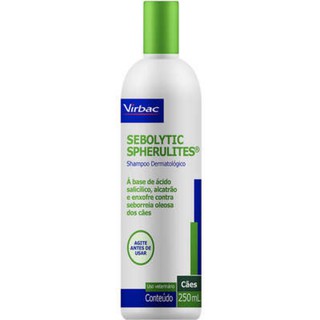 Shampoo Sebolytic Spherulites Para Cães 250ml - Virbac