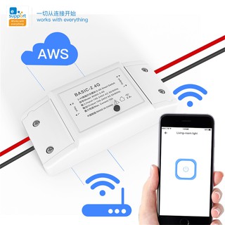 Bakuan Módulo Smart Wifi Básico 2.4g Sem Fio Para Casa / Ios / Android