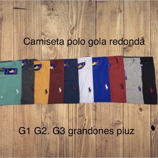 camiseta polo plus size G1 G2 G3