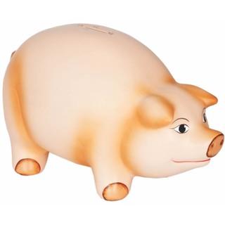 Porco Porcao Cofre - Cofrinho Gigante Em Ceramica 30 cm Comprimento