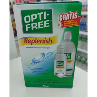 Kit Para Lente Opti free Replenish 420 ml