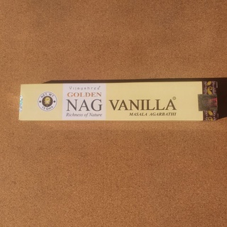 Incenso Golden Nag Vanilla