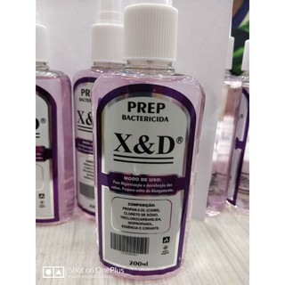 Prep X&D Bactericida Para Cuidados Da Unha 200ml Alongamento Acrigel Bactericida Spray Higiene / TINTINNAILCENTER