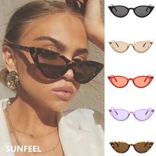SUNFEEL Óculos de Sol Degradê Vintage Olho de Gato/Gatinho da Moda para Mulheres
