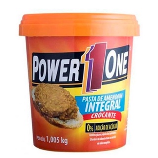 Pasta de Amendoim 1,005Kg Crocante Power One