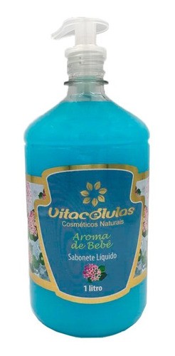 Sabonete Líquido 1L Aroma De Bebê Vitacélulas Hidratante