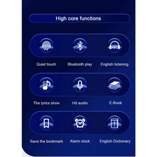 Novo 1.8 Polegada De Metal Touch Mp3 Mp4 Music Player Bluetooth 4.2 Suporta Cartão, Com Alarme Fm Relógio Pedômetro E-Book Embutido Mjito01.Br (9)