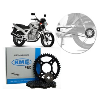 Kit Relação Transmissao Cbx 250 Twister- Kmc Pro