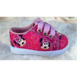 Tenis Miney Minnie Disney Personagem Sapato Bebe Menina Infantil Feminino Promoção