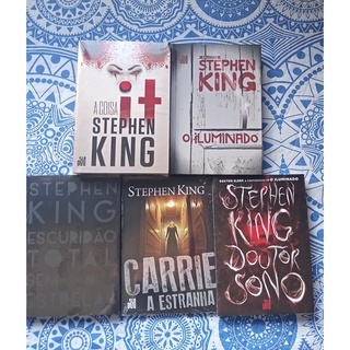 Livros de Stephen King [LACRADOS] (IT: A Coisa; Doutor Sono; Escuridão Total sem Estrelas; Novembro de 63; Carrie: A Estranha) (2)