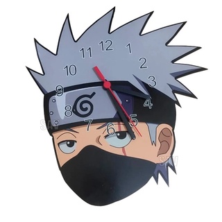 Relógio De Parede Kakashi Anime Naruto Aldeia Da Folha Geek