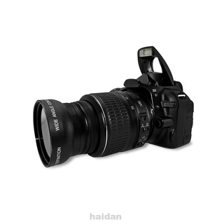 55mm 0.45x Lente Grande Angular Olho De Peixe Profissional Para Nikon D70 D3200 (3)