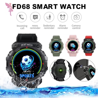 2021 Novo Relógio inteligente FD68 FitPro PK Smartwatch Y68 D20 Pro Bluetooth Android IOS (4)