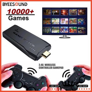 Console De Vídeo Game 4K Construído Em 10000 Jogos Clássicos Verdadeiro Sem Fio Controlador Duplo Retro HD Saída De TV Gaming Gamepad