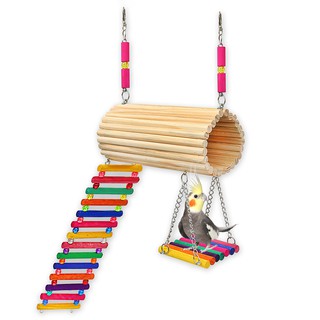 Brinquedo Playground Para Calopsita Periquito Twister Hamster