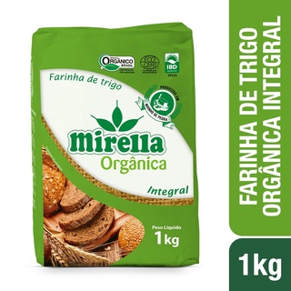 Farinha de Trigo Mirella Orgânica Integral 1Kg