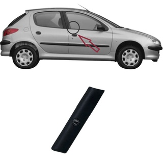 Friso Acabamento Coluna Porta Peugeot 206 207 Lado Dianteiro Direito - Passageiro