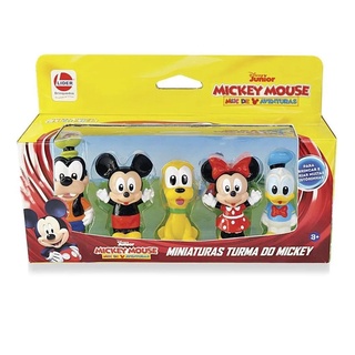Miniaturas Turma do Mickey Disney Dedoche Vinil Atóxico