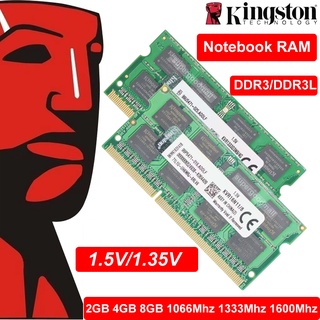 Kingston 2GB 4GB 8GB PC3 8500S 10600S 12800S DDR3 1066Mhz 1333Mhz 1600Mhz 204Pin SODIMM Laptop Memory RAM (1)