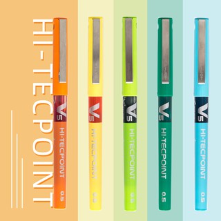 Pilot V5 Color Gel Ink Pen 0.5mm Ballpoint Tecpoint Candy Writing Drawing Japanese Stationery Office School Supplies B6911