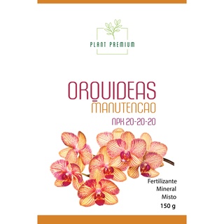 Fertilizante para Orquideas Manutenção NPK 20-20-20 -150 gramas