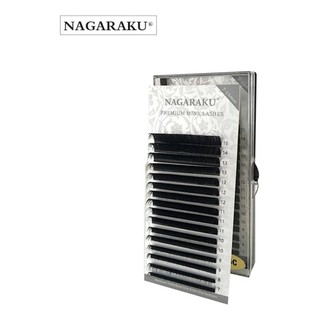 Cílios Nagaraku Premium Mix 7 a 15 Volume Russo E Fio A Fio Curvatura D