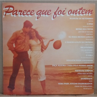 LP Disco Vinil Parece Que Foi Ontem - 1986 - LP Excelente Capa Ótima Ler Descrição
