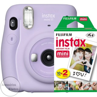 Kit Câmera Instantânea Fujifilm Instax Mini 11 + Filme 20 fotos Com Nota Fiscal E Garantia (1)