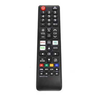 Controle Remoto Smart Tv Samsung C/ Botões Netflix/Amazon/Hulu-9054