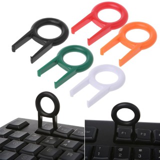 Yoki❤ 10Pcs Mechanical Keyboard Keycap Puller Remover for Keyboards Key Cap Fixing Tool Random Color