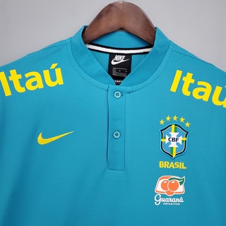 Camisa De Treino Seleção Brasileira Guaraná Azul Royal
