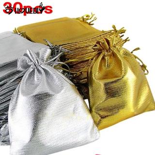 SD 30 Peças Embalagem/Bolsas De Organza Para Joias/Doces/Festa De Casamento/Presente De Natal (1)