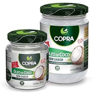Oleo de Coco COPRA sem sabor 200ml/500ml