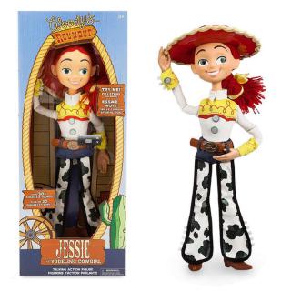 Toy Story 4 Talking Woody Jessie the Sheriff Toy Action Figures (8)