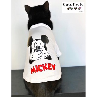 Roupa/Camiseta Pet Mickey Mouse (Para gatos e Cães). (4)