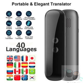 Tradutor De Voz Smart Portátil 40 Idiomas Para Viagens