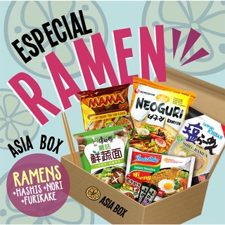 Asia Box - Especial Ramen (kit de lamens orientais)