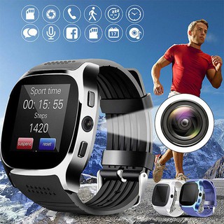 Smartwatch smartwatchx x t8 relógio smart bluetooth com câmera / whatsapp face-book / suporte para cartão tf / sim