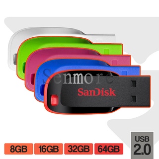 Sandisk USB 5 Colors Cruzer Pendrive 4GB 8GB 16GB 32GB 64GB 128GB Flash Drive (1)