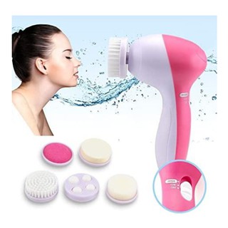 Escova Elétrica Limpeza Facial Massageadora Esfoliação 5 em 1 / Aparelho de Limpeza (6)
