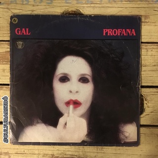 LP "PROFANA" - GAL COSTA (1984) RCA (EM BOM ESTADO/ENCARTE)