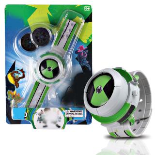 Ben 10 Dez Projetor Relógio Alienígena Force Omnitrix Iluminentetor Pulseira Brinquedos Do Miúdo (2)