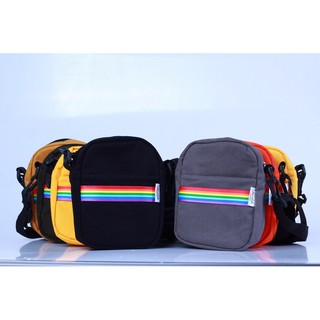 Sholder bag com faixa arco iris
