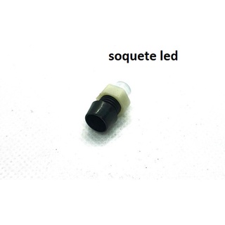 Soquete LED 5mm Preto 35.094